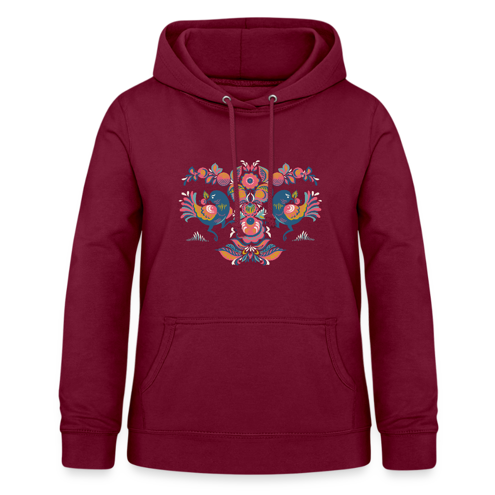 Vrouwen hoodie - bordeaux