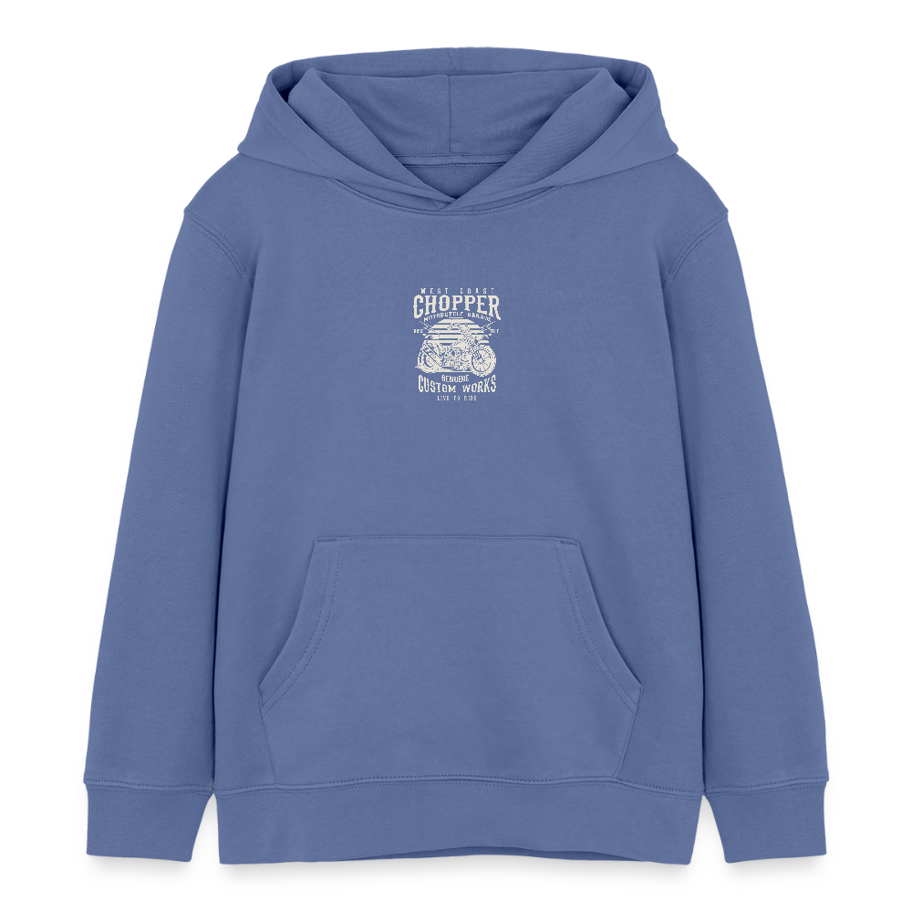 Stanley/Stella Kinder-bio-hoodie Mini Cruiser - blauw