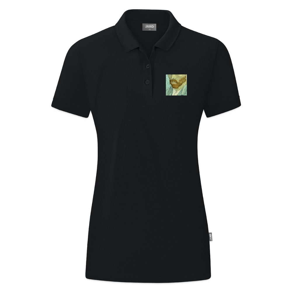 JAKO Vrouwen polo Organic - zwart