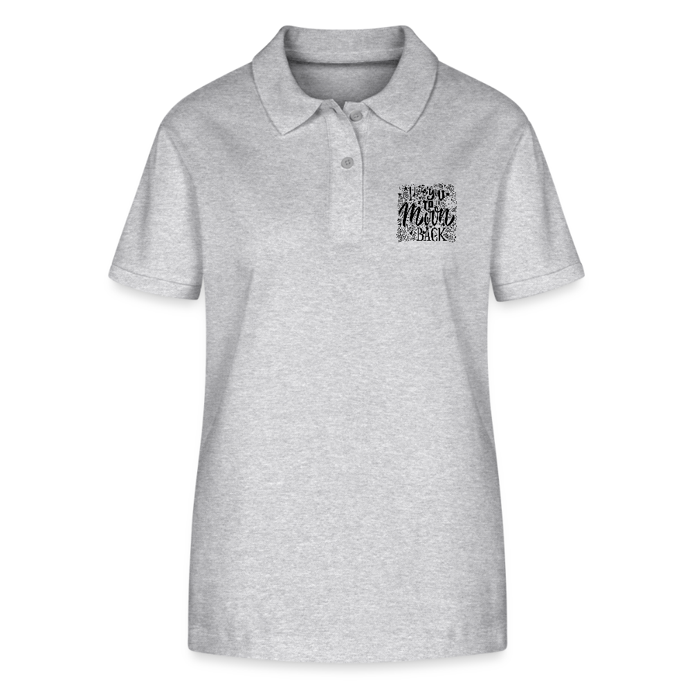 Stanley/Stella Vrouwen bio poloshirt ELLISER - grijs gemêleerd