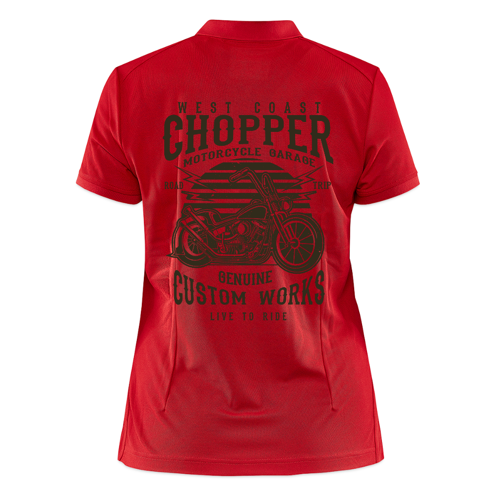 CRAFT Core Unify damespolo - rood