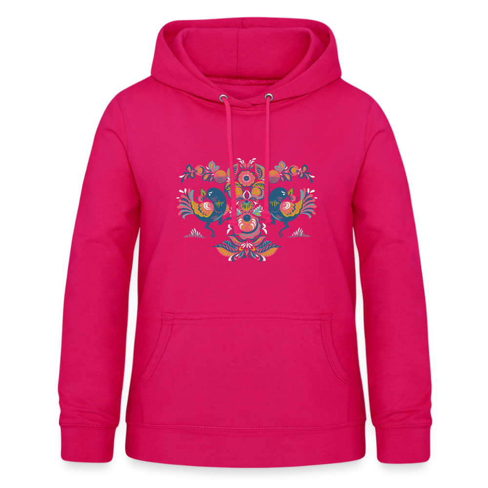 Vrouwen hoodie - donker roze