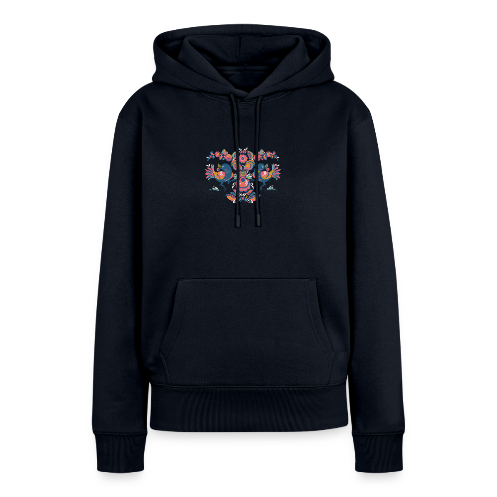 Vrouwen Premium hoodie - navy