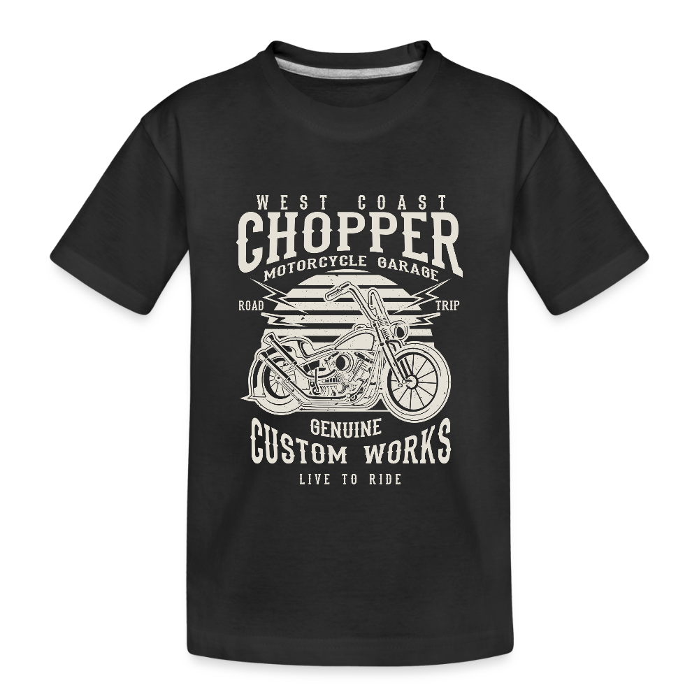 Kinderen premium biologisch T-shirt - zwart