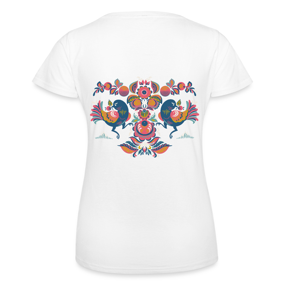 Vrouwen T-shirt van Fruit of the Loom - wit