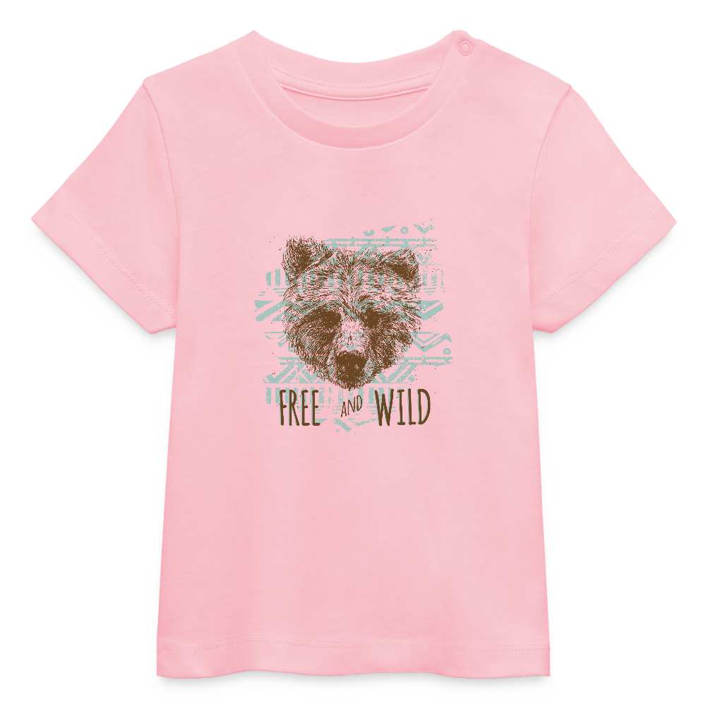 Stanley/Stella baby bio-T-shirt BABY CREATOR - lichtroze