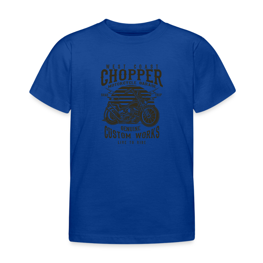 Kinderen T-shirt - koningsblauw
