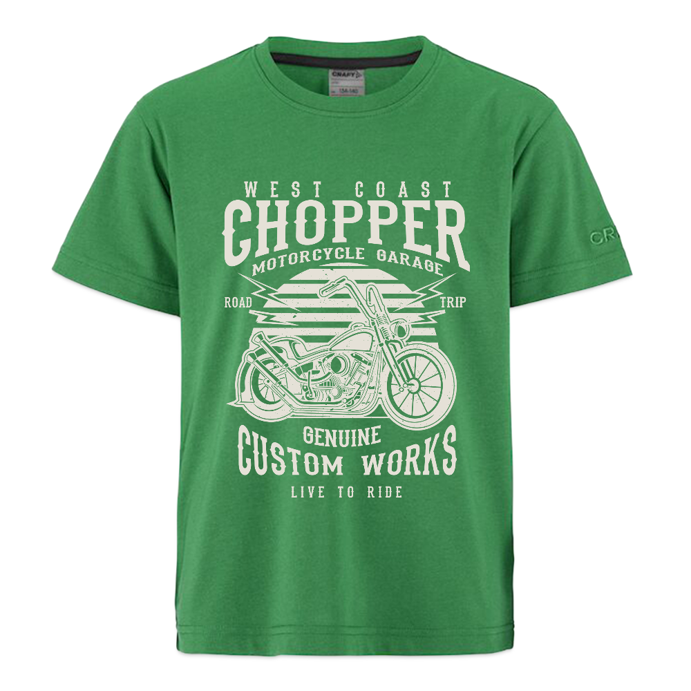 CRAFT Community 2.0 kinder-T-shirt - smaragdgroen