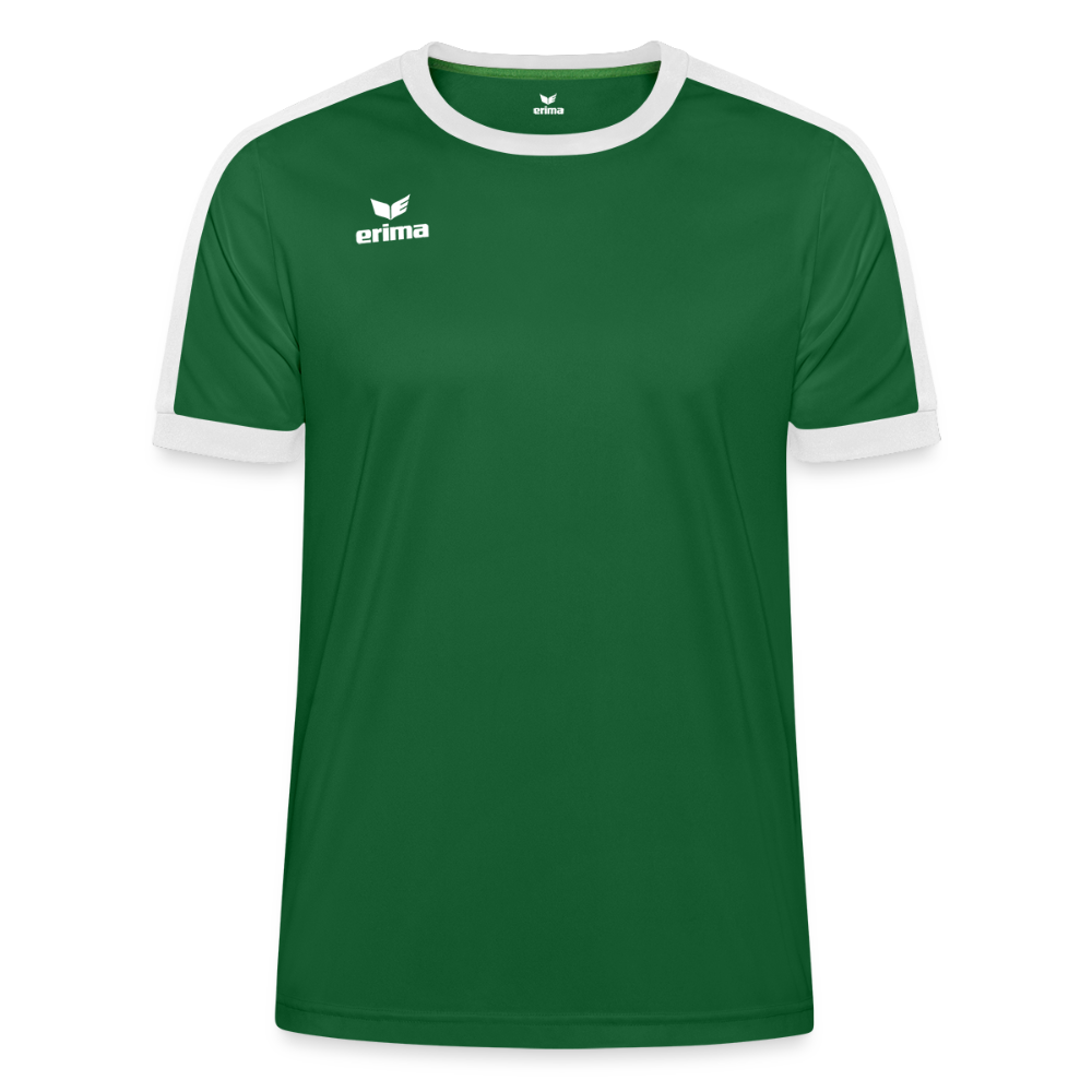Erima Uniseks Retro Star shirt - groen/wit