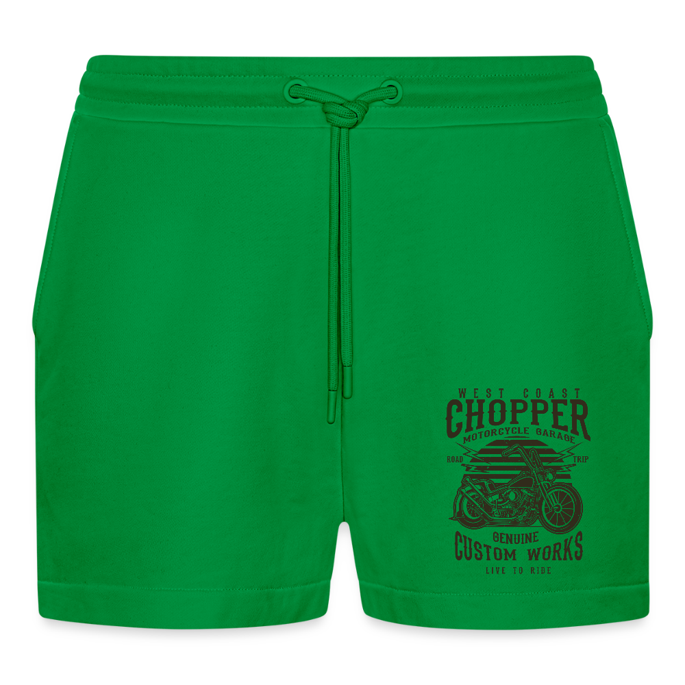 Organic relaxed cropped shorts made in EU - City Green