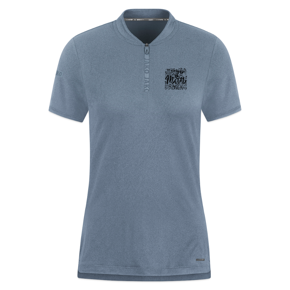 JAKO Vrouwen poloshirt Pro Casual - blauwgrijs