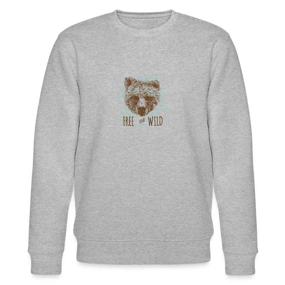 Stanley/Stella Uniseks bio-sweatshirt CHANGER - grijs gemêleerd