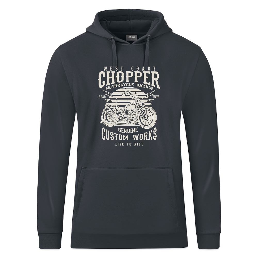 JAKO Hoodie Organic - houtskool