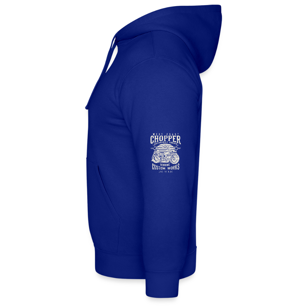 Mannenhoodie van Russell - koningsblauw