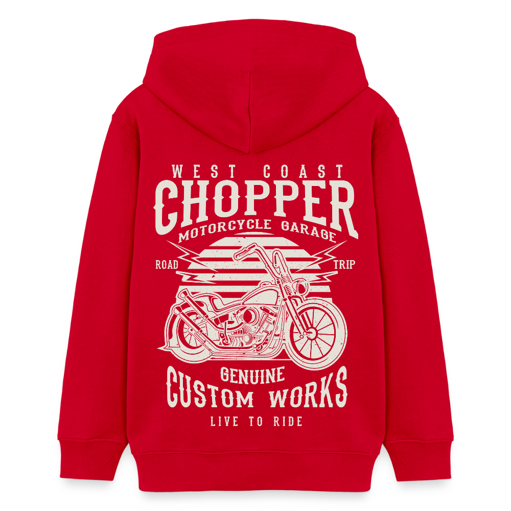 Stanley/Stella Tiener bio-hoodie Mini Cruiser - rood