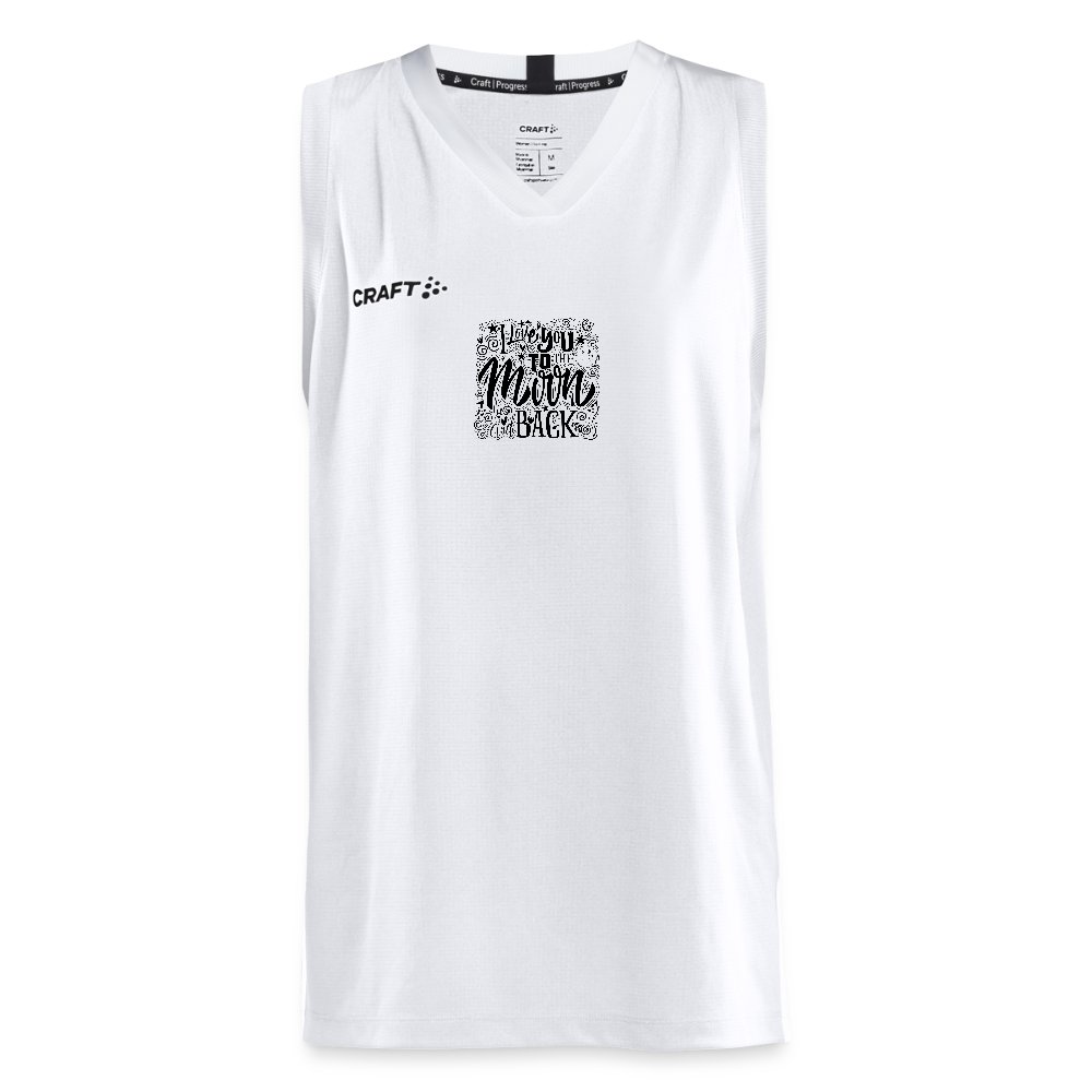 CRAFT Progress teenager basketbalshirt - wit