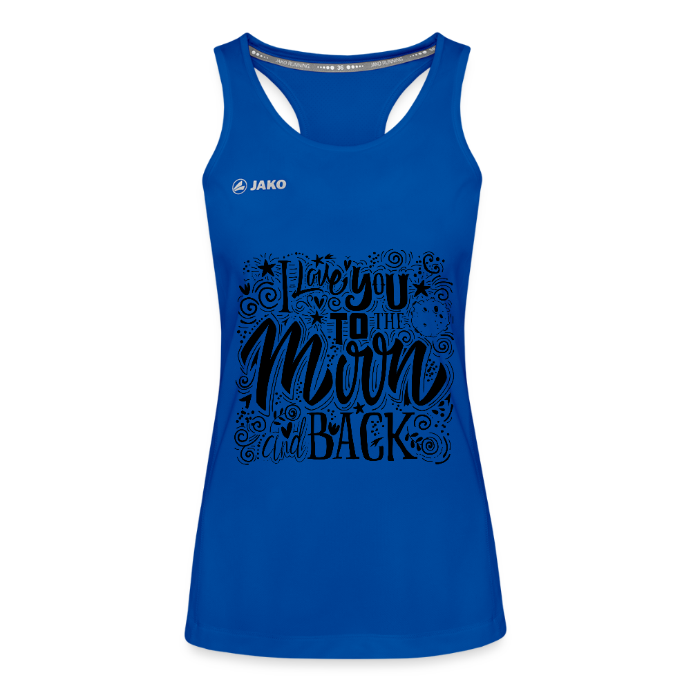 JAKO Vrouwen tanktop Run 2.0 - koningsblauw