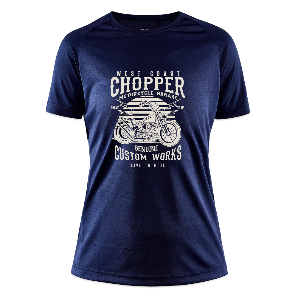 CRAFT Core Unify vrouwen training-T-shirt - dark navy