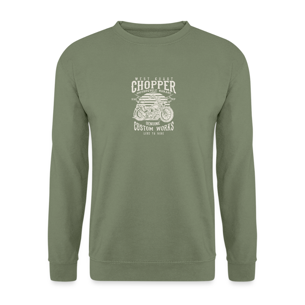 Unisex sweater - legergroen
