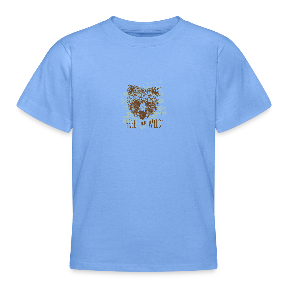 Teenager T-shirt - hemelsblauw