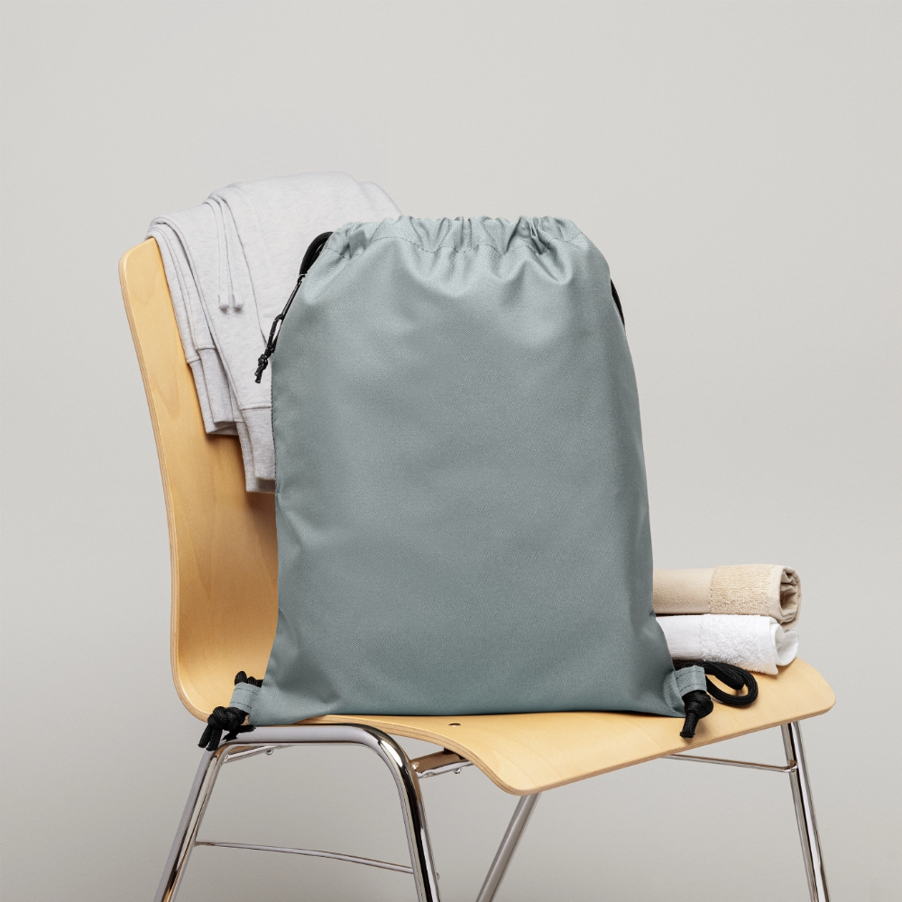 Gymtas van gerecycled materiaal - steengrijs mineral wash