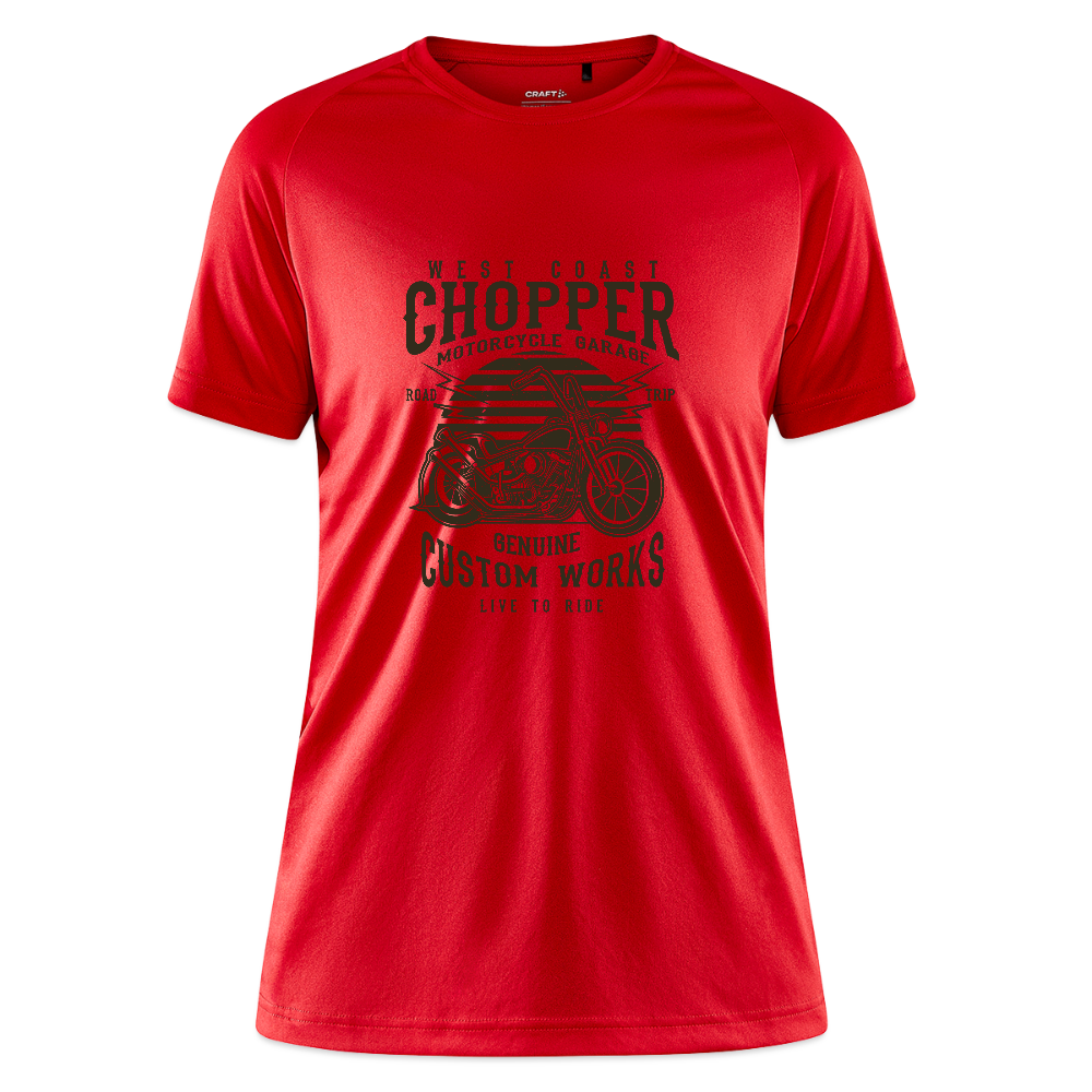 CRAFT Core Unify vrouwen training-T-shirt - rood