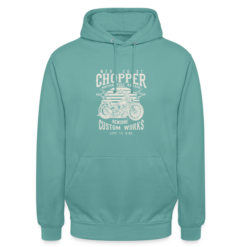 Hoodie unisex - pastel-turquoise