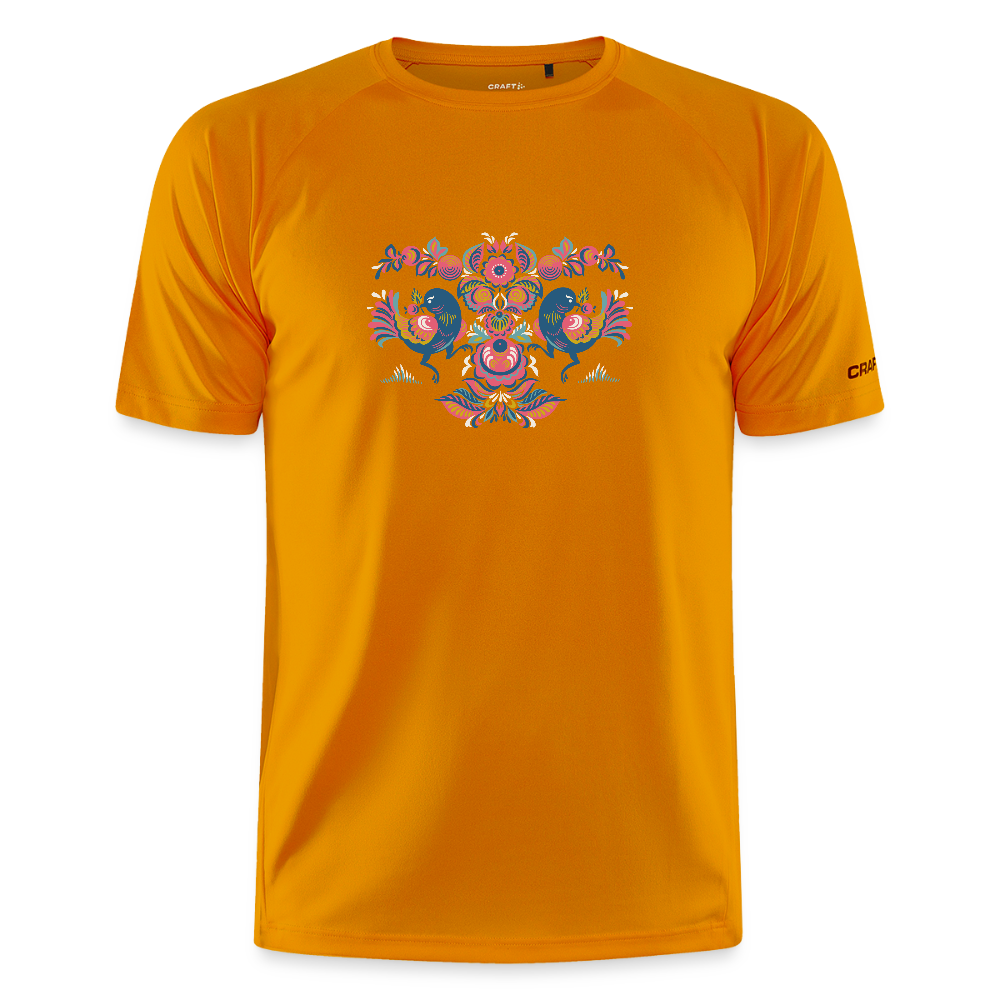 CRAFT Core Unify training-T-shirt - licht oranje