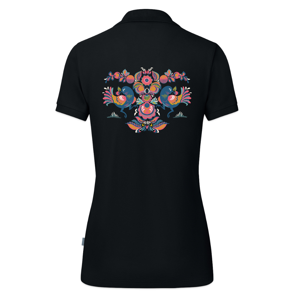 JAKO Vrouwen polo Organic - zwart