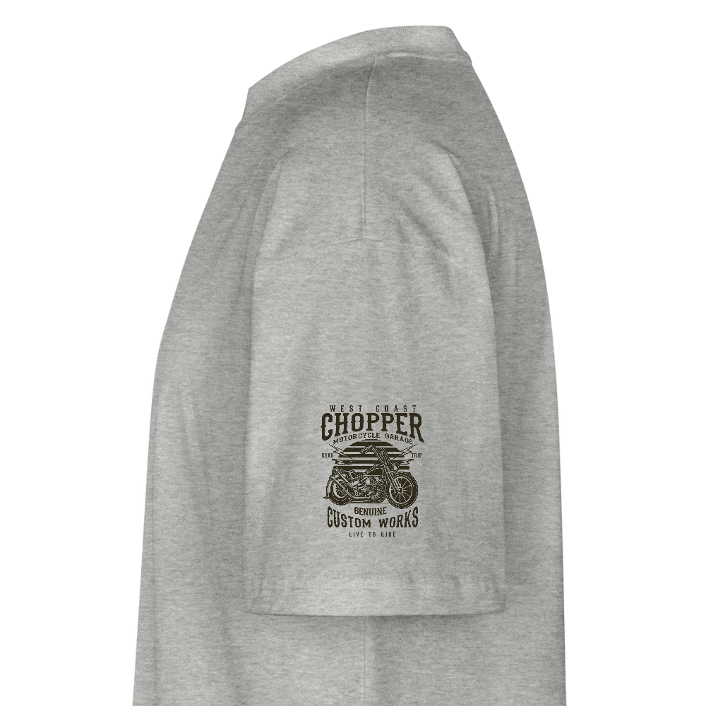 Stanley/Stella Uniseks oversized bio T-shirt Blaster - grijs gemêleerd