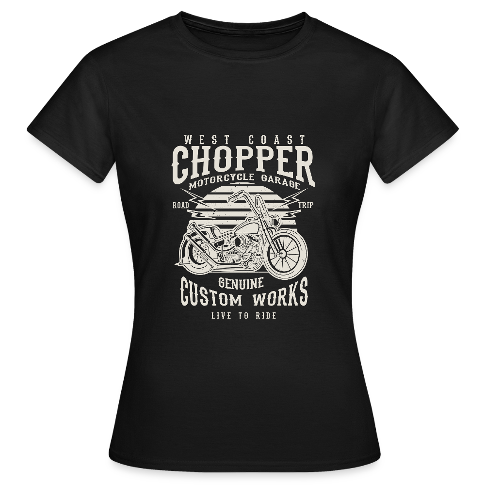 Vrouwen T-shirt - zwart