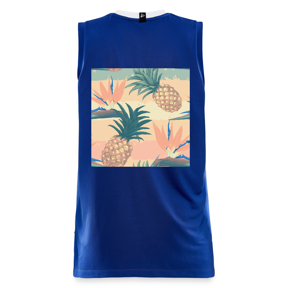 CRAFT Progress kinder-basketbalshirt - koningsblauw
