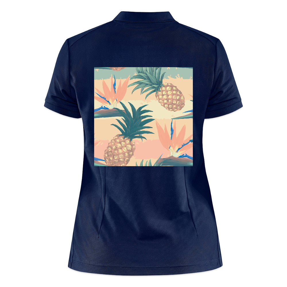 CRAFT Core Unify damespolo - navy gemêleerd