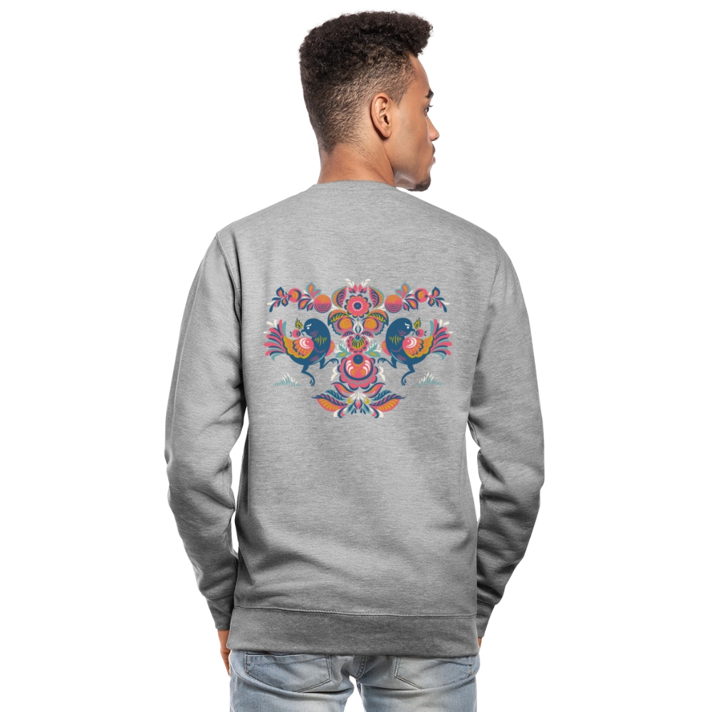 Unisex sweater - witgrijs gemêleerd