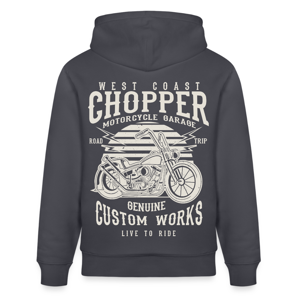 Stanley/Stella Uniseks bio-hoodie CRUISER - indigo