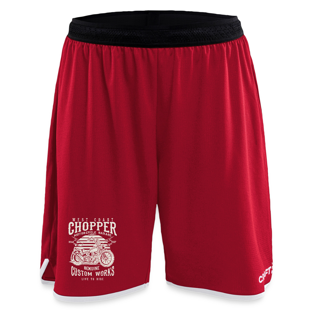CRAFT Progress vrouwen basketbalshorts - donkerrood