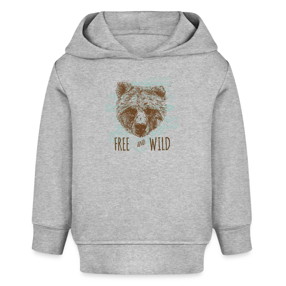 Stanley/Stella Bio hoodie BABY CRUISER - grijs gemêleerd