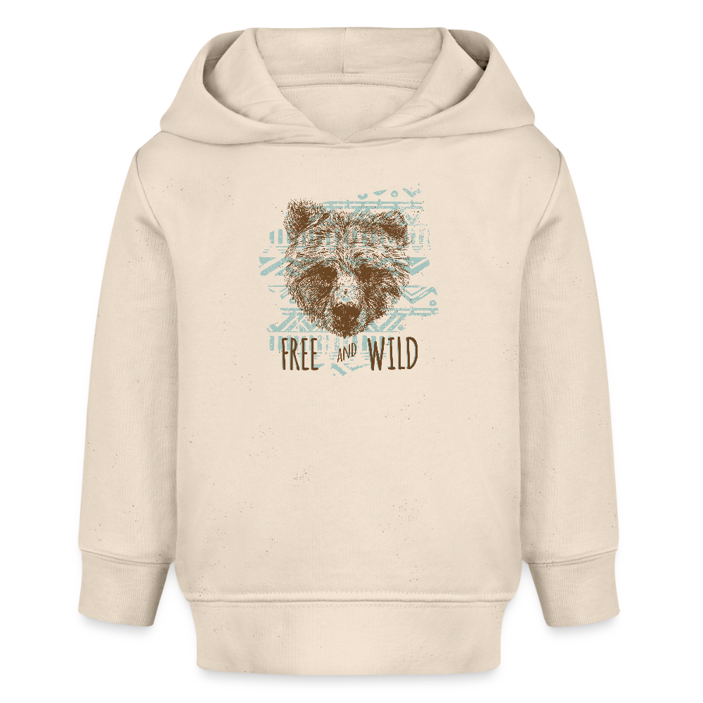Stanley/Stella Bio hoodie BABY CRUISER - witgrijs