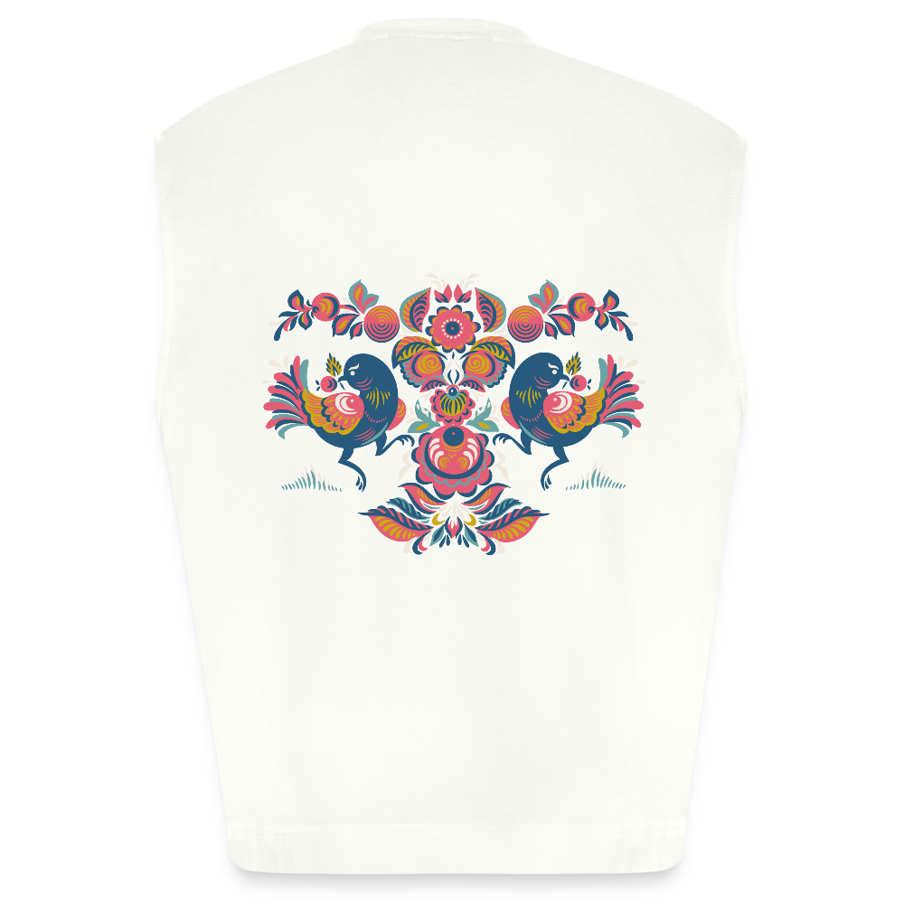Heavyweight oversized organic tanktop made in EU Unisex - OFF WHITE