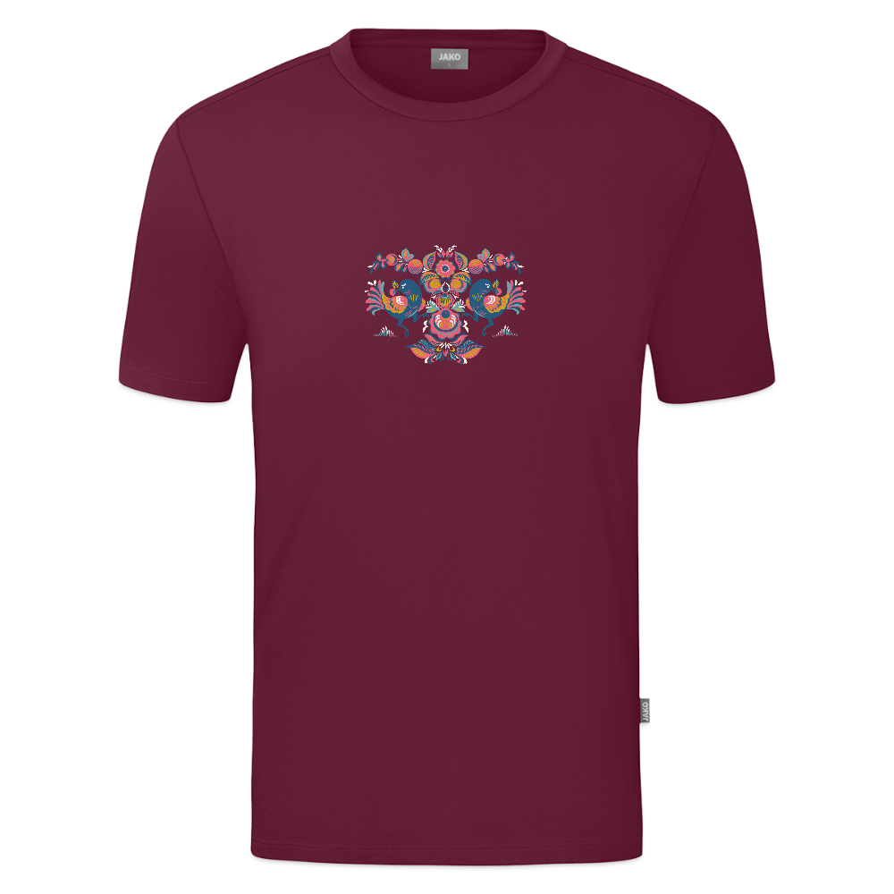 JAKO Teenager T-shirt Organic - wijnrood
