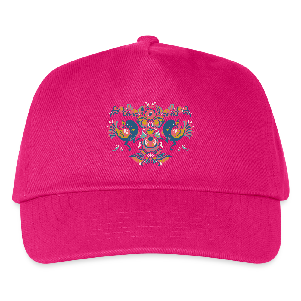 Kinder basecap - fuchsia