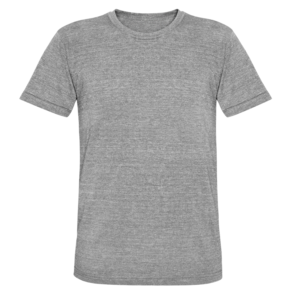 Unisex tri-blend T-shirt van Bella + Canvas - grijs gemêleerd