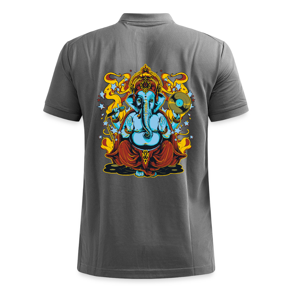 CRAFT Core Unify polo - donkergrijs gemêleerd