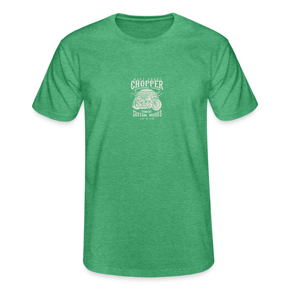 Mannen T-shirt van Fruit of the Loom - heather groen