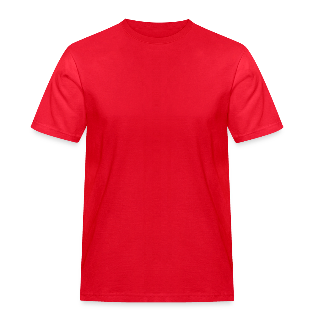 Mannen Workwear T-shirt - rood