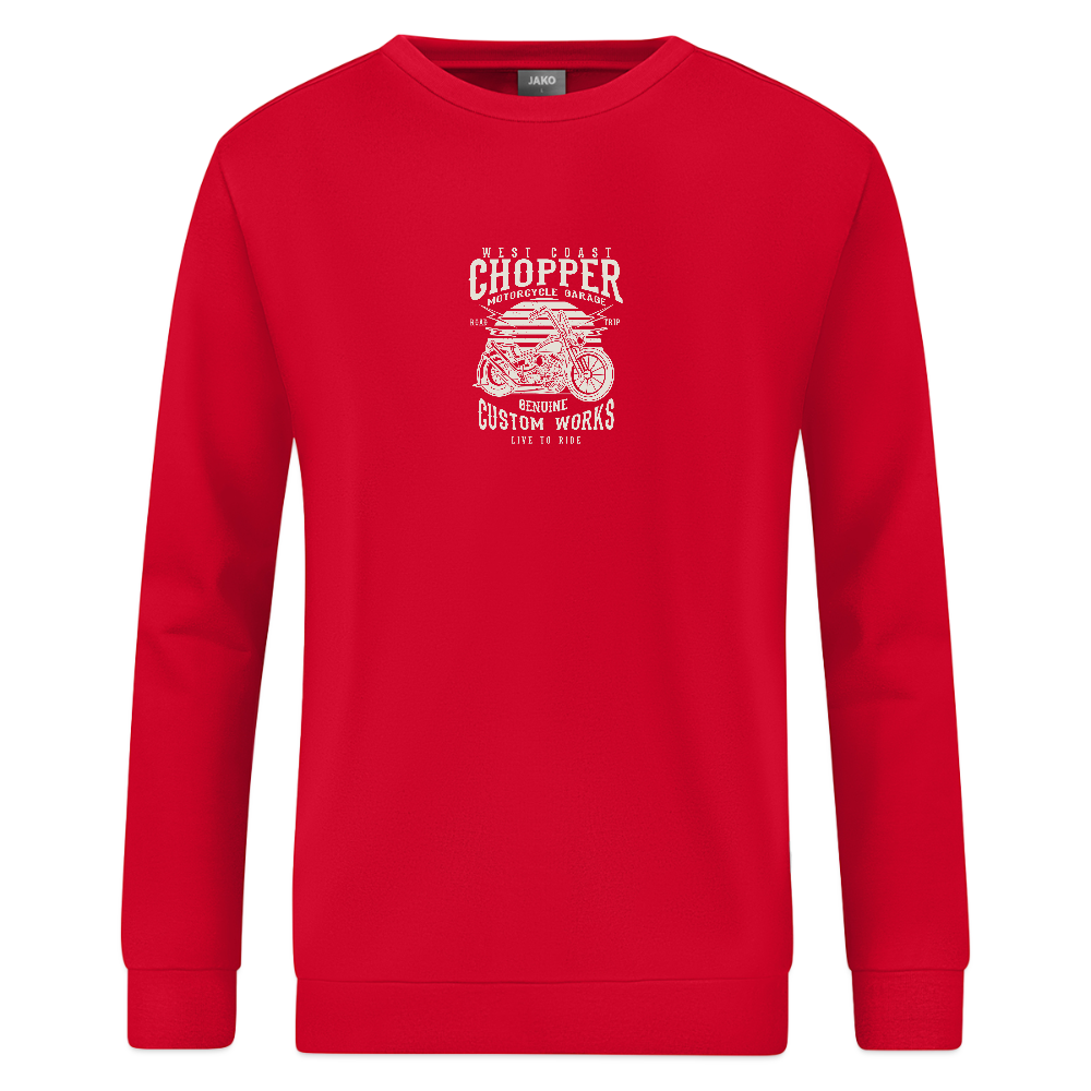JAKO Sweatshirt Organic - rood