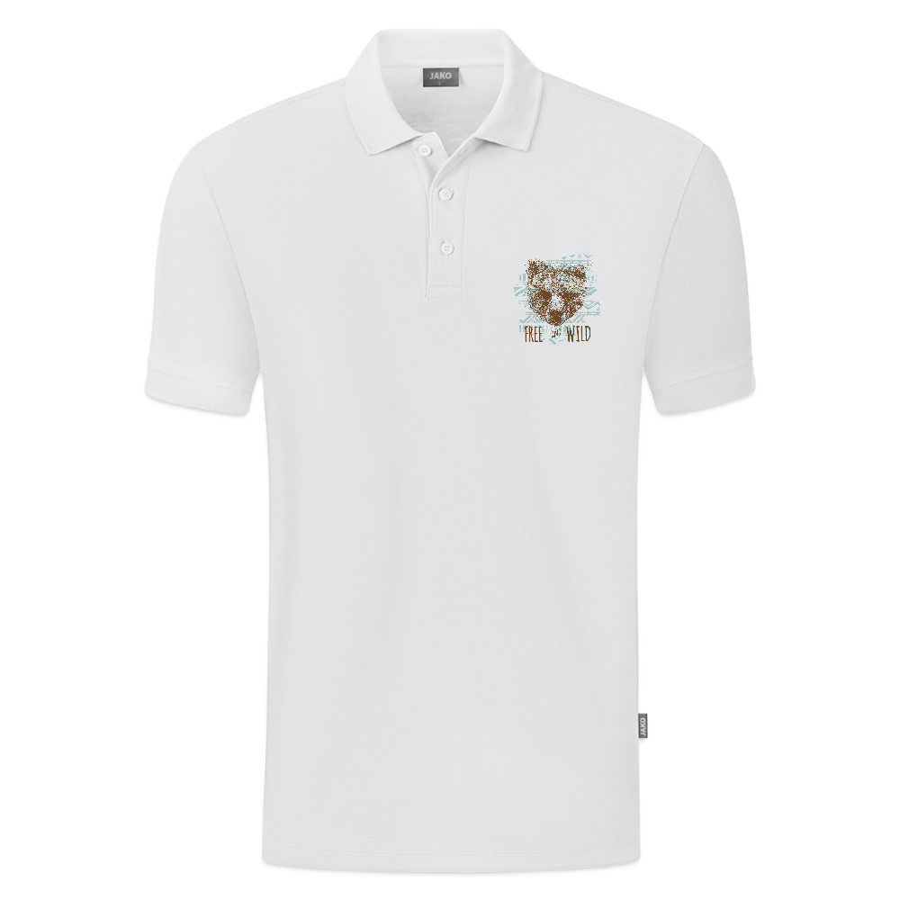 JAKO Kinderpolo Organic - wit