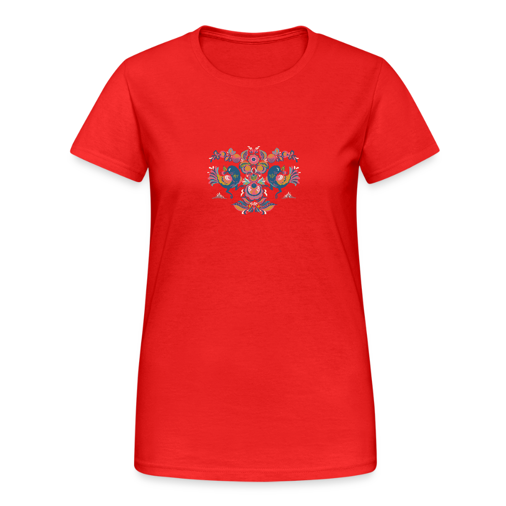 Vrouwen Gildan Heavy T-shirt - rood