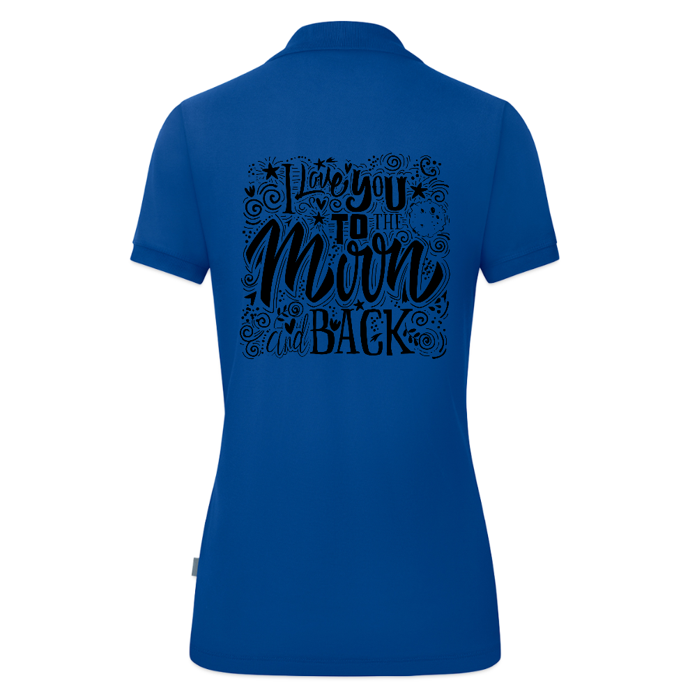 JAKO Vrouwen polo Organic - blauw