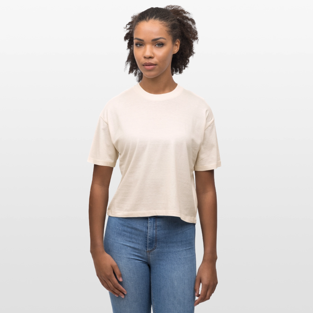 Stanley/Stella Vrouwen Boxy bio-T-shirt Nova - witgrijs